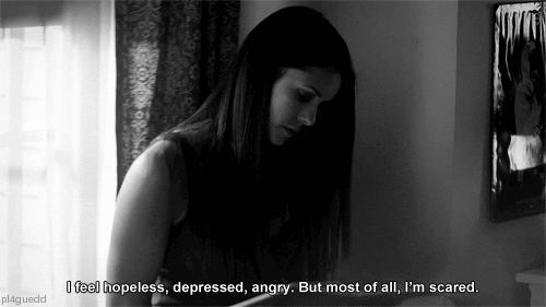 Feeling Hopeless, Depressed, angry & Scared Gif