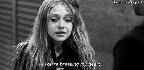 Dakota Fanning Crying Because Of a Broken Heart Sad Gif