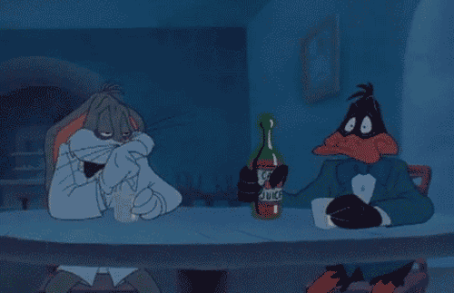 Sad-Bugs-Bunny-Daffy-Duck-Go-To-The-Bar-To-Drown-Their-Sorrows-In-80-Proof-Carrot-Juice-On-Looney-Toons.gif