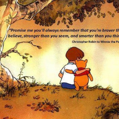 Promise Me, You’ll Always Rememeber That You’re Braver Than You Believe ...