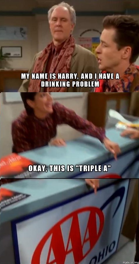 Triple A Will Help You Get Over All Your Addictions On 3rd Rock From ...