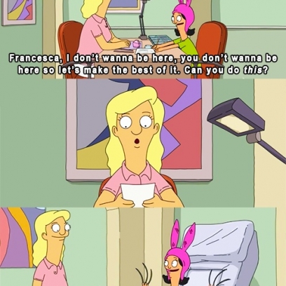 Louise Goes To a Nail Salon To Get Huge Nail Claws On Bob’s Burgers